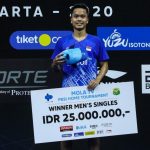 Juarai Tunggal Putra Turnamen Internal PBSI, Ginting Tetap Evaluasi Kekurangan Selama Pertandingan