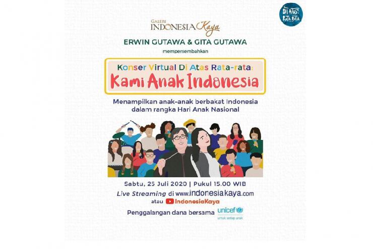 Erwin dan Gita Gutawa Bersiap Gelar Konser Virtual DARR