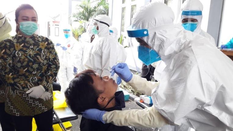 Dinkes Pastikan Target Swab Test Terganggu