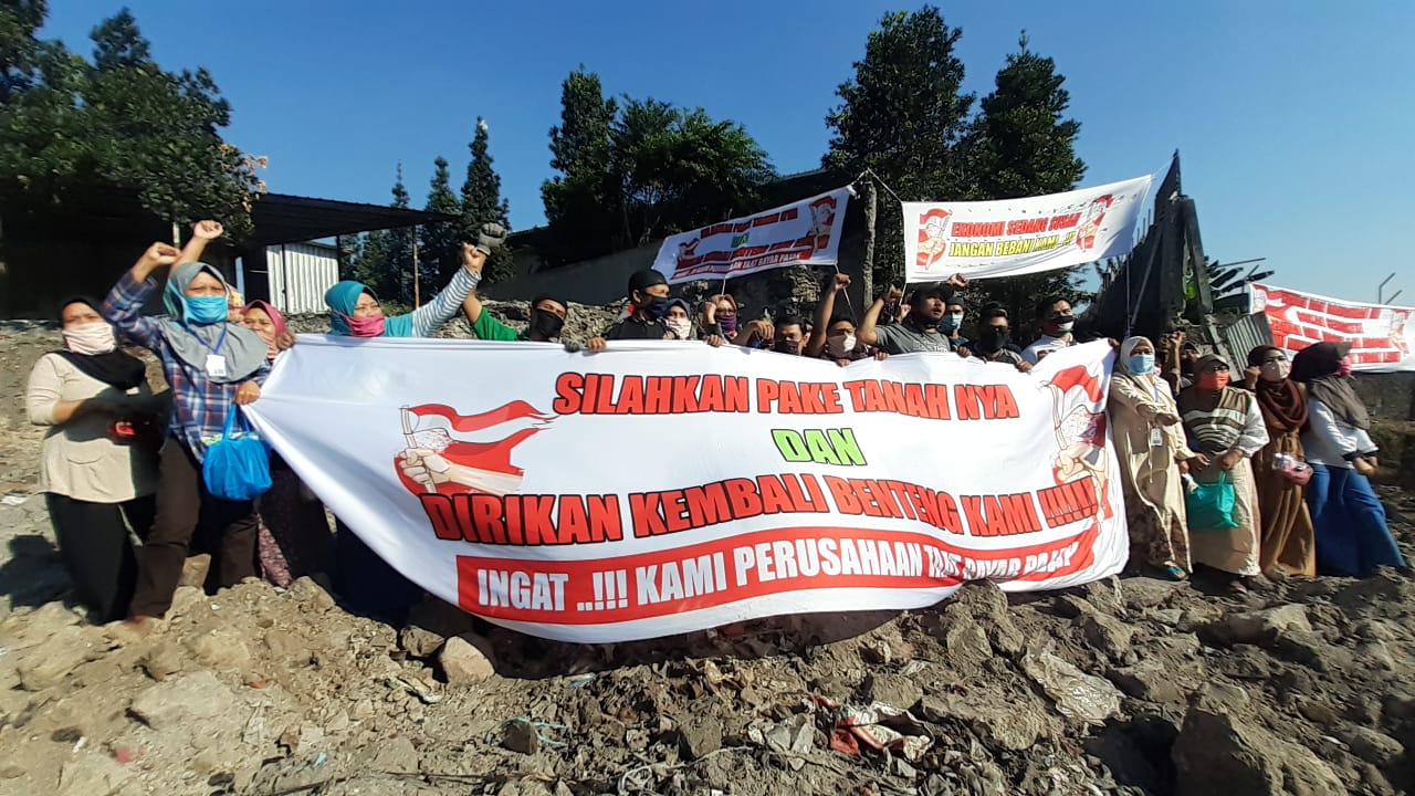 Pengelola Pabrik Garmen Rabbani Kecam Eksekusi Pembebasan Lahan Tol Cisumdawu