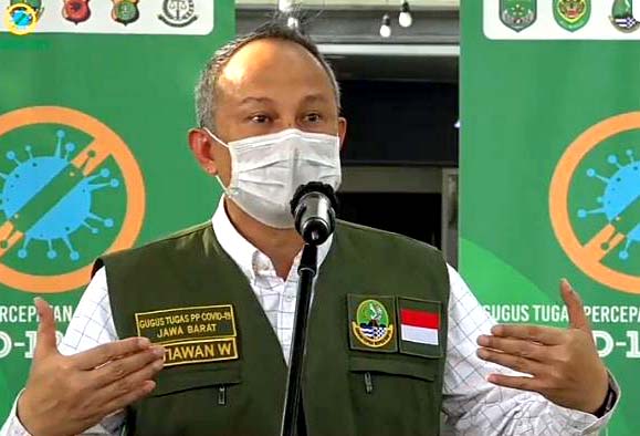 Gugus Tugas Jabar Lacak Interaksi 40 Pegawai Gedung Sate