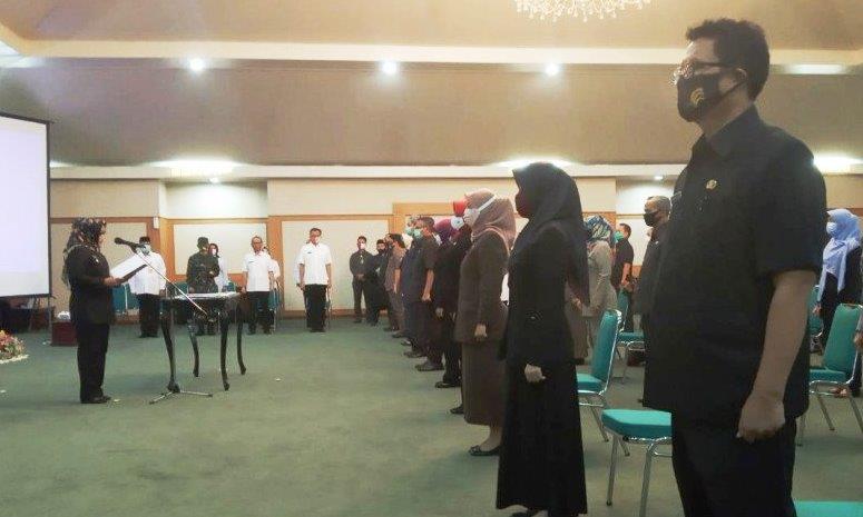 Bupati Bogor Lantik 211 Pejabat Eselon III dan IV