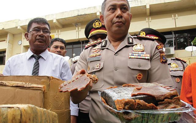 75 Kilo Paket Dodol Ternyata Berisi Ganja