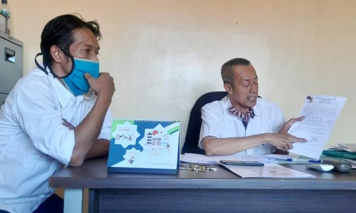 Kades Cibiru Hilir Bantah Terima Kompensasi Proyek, Diduga Ada Orang Ingin Menjatuhkannya
