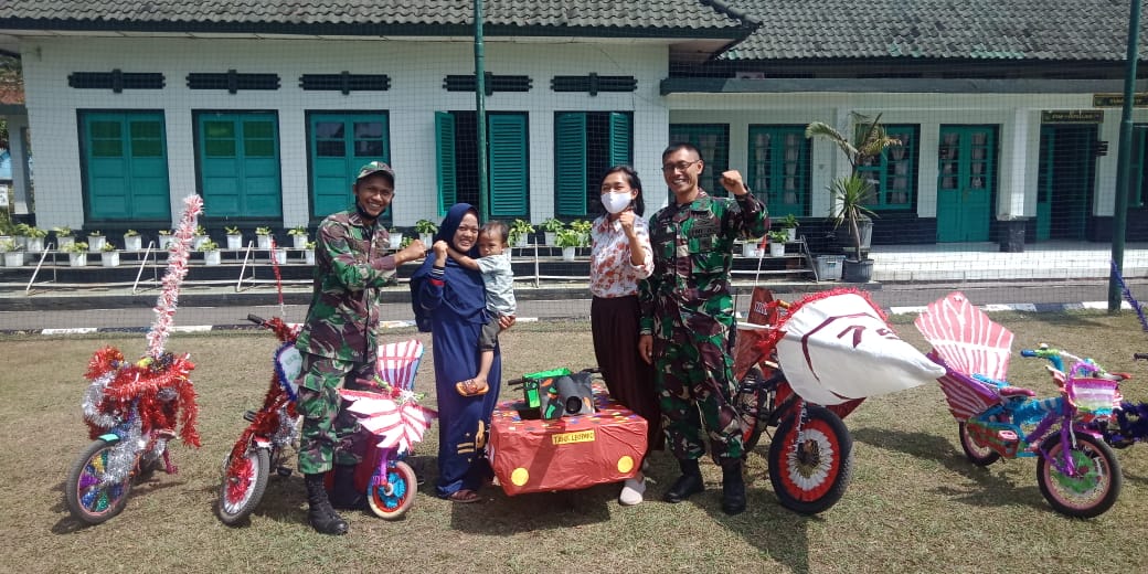 Tanamkan Rasa Nasionalisme Warga Yonarhanud 3/YBY Gelar Lomba 17 san dengan Protokol Kesehatan Tanamkan Rasa Nasionalisme Warga Yonarhanud 3/YBY Gelar Lomba 17 san dengan Protokol Kesehatan