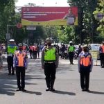 Tepat Pukul 10.00 WIB Pengguna Jalan di Bandung Berhenti Sejenak