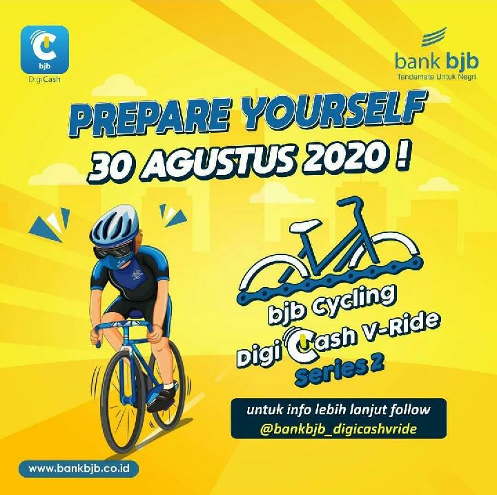 Seru dan Bertabur Hadiah, Yuk Daftar bjb Cycling DigiCash V-Ride Series 2