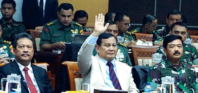 Prabowo: Virus Bisa Jadi Senjata Penghancur