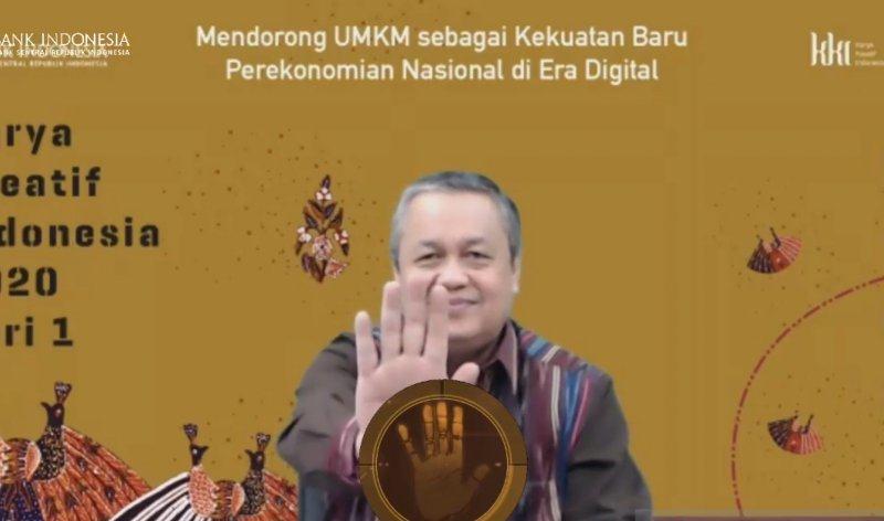 Gubernur BI: Kreativitas, Digitalisasi dan Sinergi, 3 Kunci Majukan UMKM di Era Digital Gubernur BI: Kreativitas, Digitalisasi dan Sinergi, 3 Kunci Majukan UMKM di Era Digital
