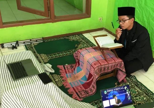 Siswa SMAN 1 Cikarang Lakukan ODOJ Virtual