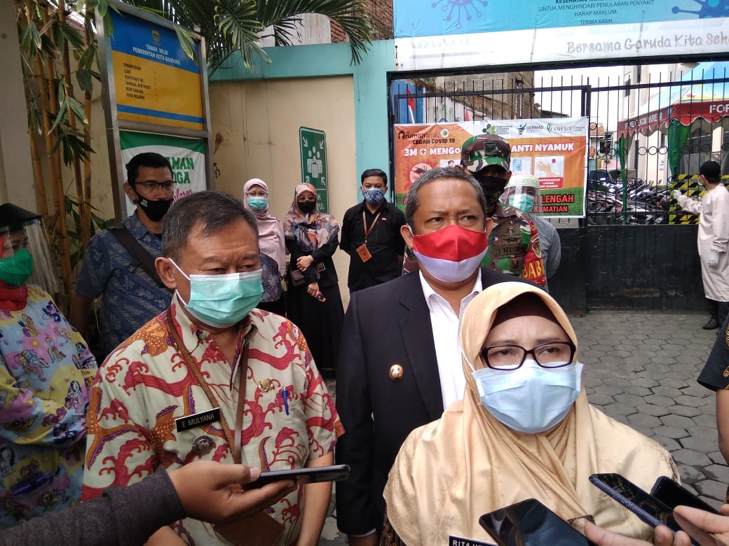 20 Relawan Hari ini Disuntik Vaksin Sinovak di Puskesmas Garuda Kota Bandung