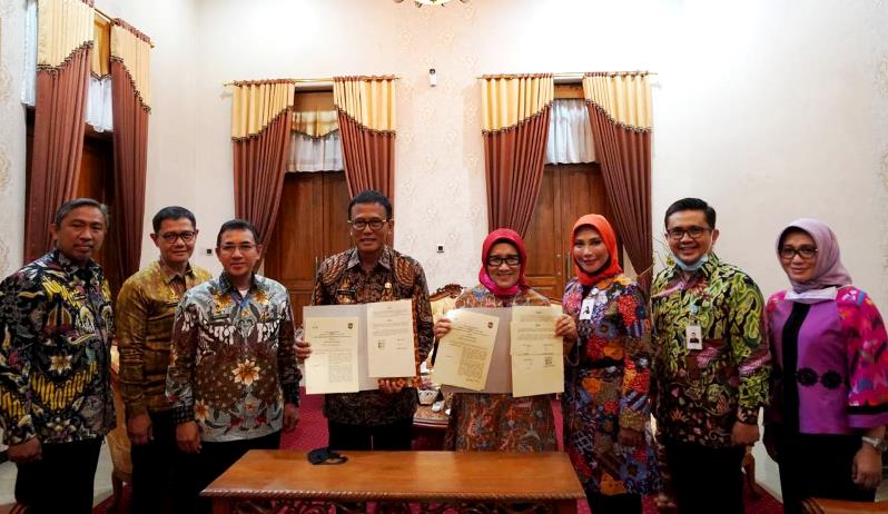 bank bjb-Pemkab Ciamis Kerja Sama Terapkan Sistem E-Retribusi di Pasar Tradisional