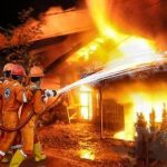 Ilustrasi: Gudang Dinas Pendidikan Situbondo terbakar.(Istimewa)