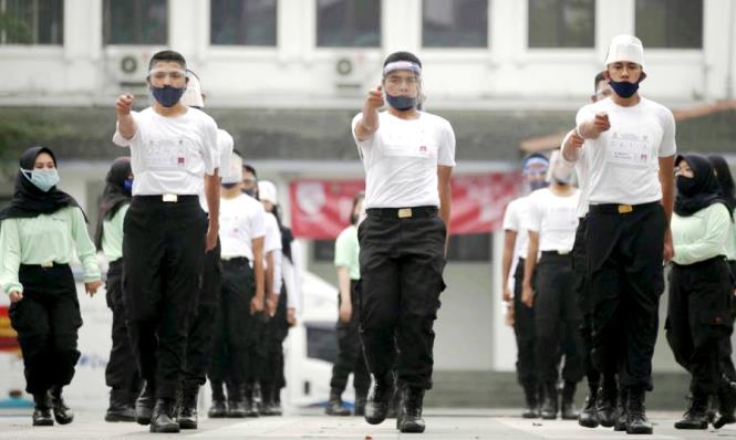 Paskibraka Kota Bandung Siap Sambut HUT ke-75 RI