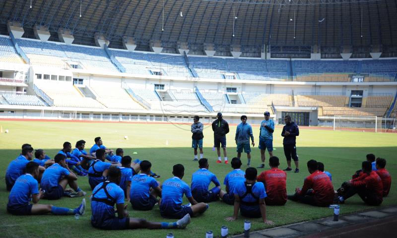 Pandemi, Latihan Persib Kurang Efektif