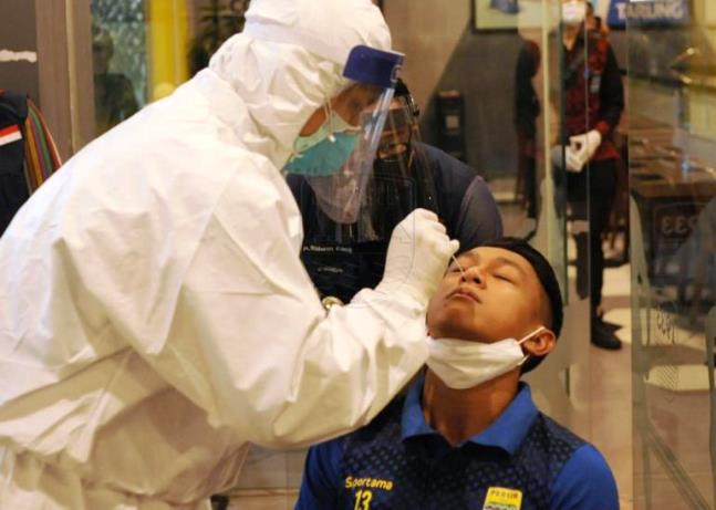 Skuad Lakukan Rapid Test Jelang Latihan Bersama Skuad Lakukan Rapid Test Jelang Latihan Bersama