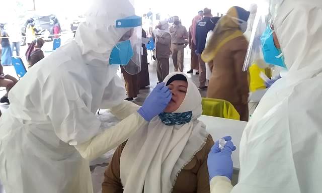 ASN Pemkot Cimahi Mulai Jalani Swab Test
