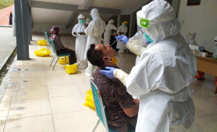 Lacak Sumber Penularan Korona, Pemkab Bandung Barat Gencarkan Swab Test ASN