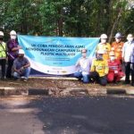 Universitas Indonesia Bersama Beberapa Perusahaan Lakukan Uji Coba Aspal Berbahan Sampah Plastik