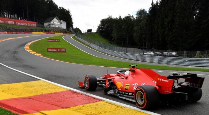 GP Belgia: Catatan Waktu Ferrari Jadi yang Terburuk di Kualifikasi