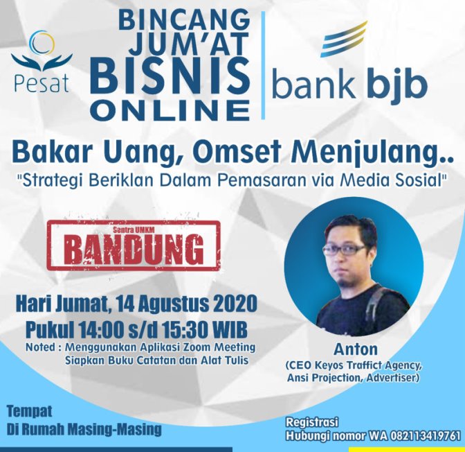 bank bjb Dorong UMKM Kembangkan Strategi Iklan Digital