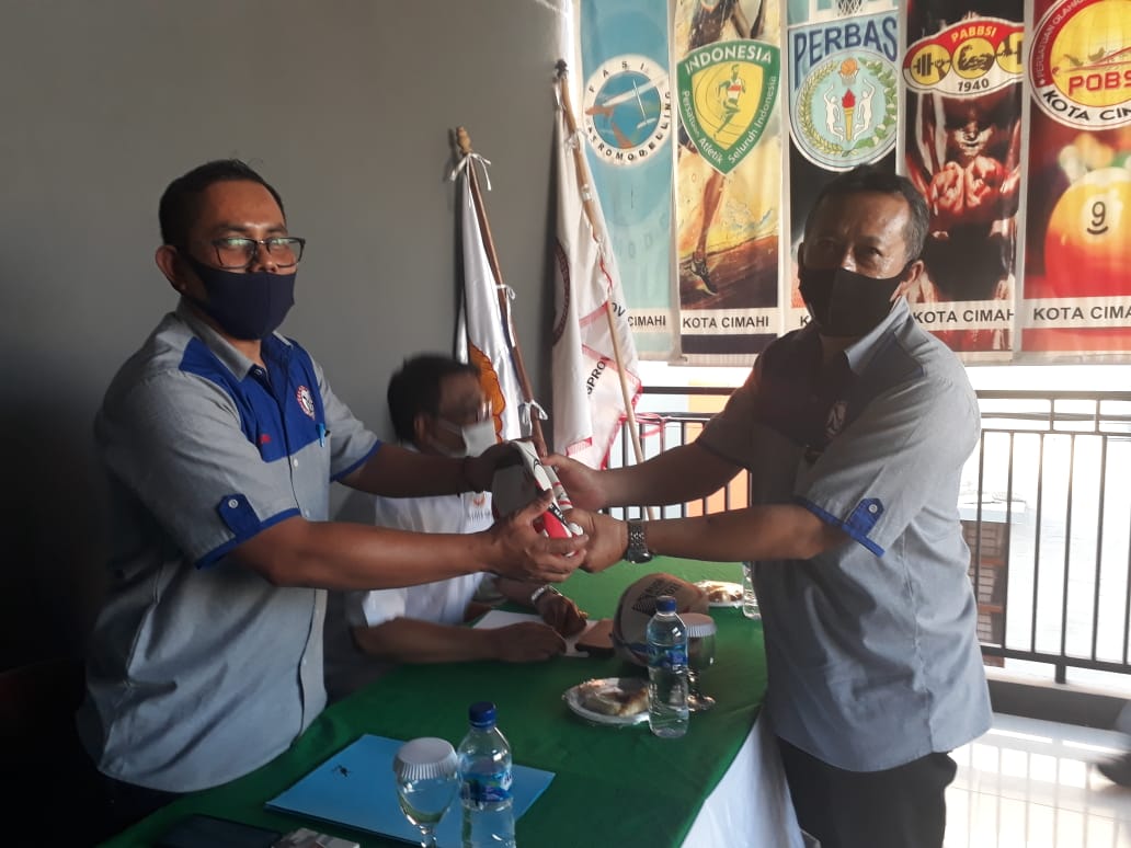 Edi Kanedi Dikukuhkan Jadi Ketua Pengcab Rugby Kota Cimahi