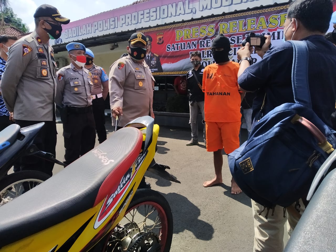 Pakai Sambal, Residivis Ini Rampas 17 Sepeda Motor dalam Setahun Terakhir