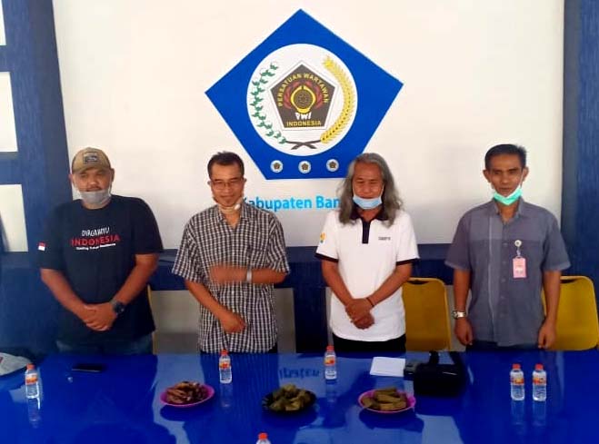 Kunjungi Kantor PWI, KPU Kab. Bandung Minta Maaf Kepada Wartawan