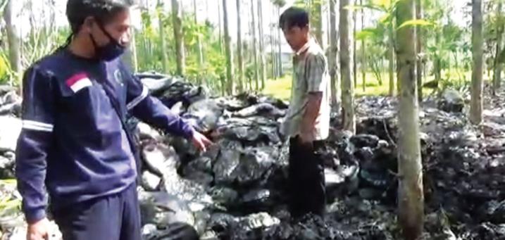 Diduga Limbah B3 Tercecer dan Cemari Lingkungan