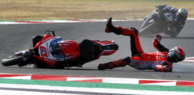 Kemenangan Francesco Bagnaia Melayang Tragis