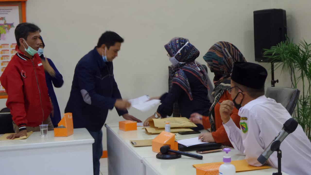 Sah! KPU Kab.Bandung Tetapkan Tiga Paslon untuk Bertarung di Pilkada