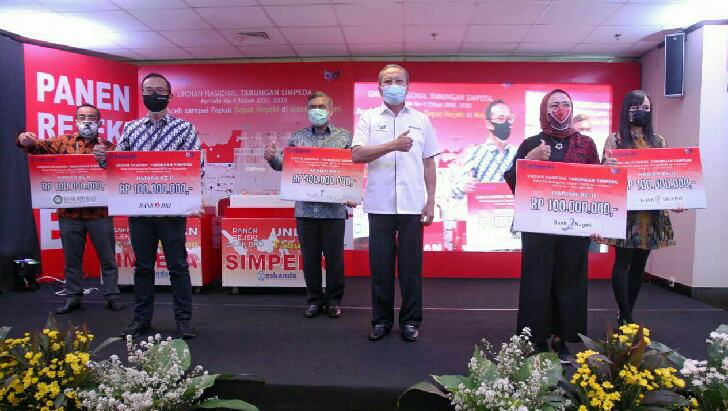 25 Nasabah bank bjb Dapat Hadiah Undian Nasional Simpeda