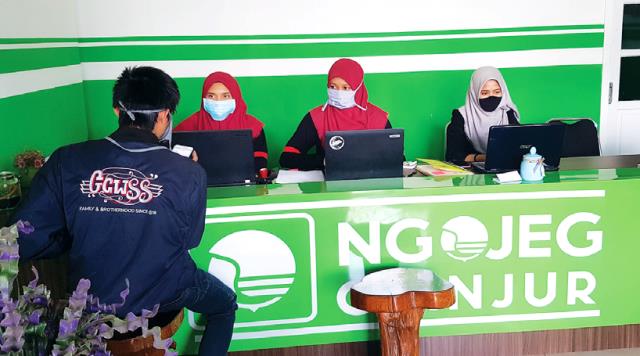 Ngojeg Cian­jur, Ramaikan Jagad Ojek Online