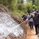 Klaim Bisa Cegah Longsor, Pemkab Bandung Terapkan Teknologi Polimer