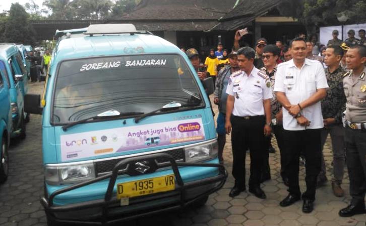 DPRD Kabupaten Bandung Soroti Anggaran Angkutan Kota Online
