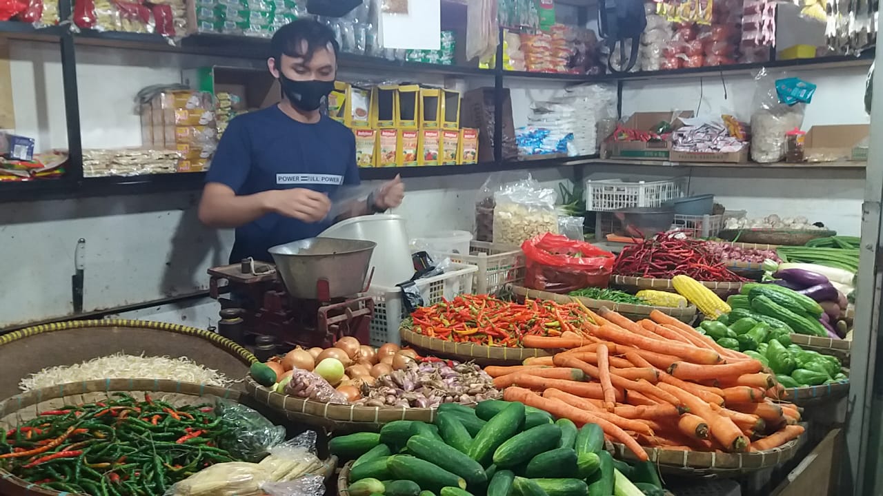 Berbanding Terbalik, Harga Sayuran di Tingkat Pasar Tradisional Naik