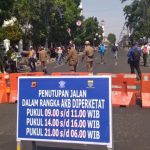 Buka Tutup Jalan Perbatasan Kota Setiap Akhir Pekan