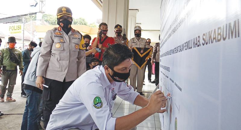 KPU Kabupat­en Sukabumi Verifikasi Keabsahan Ijazah Bapaslon
