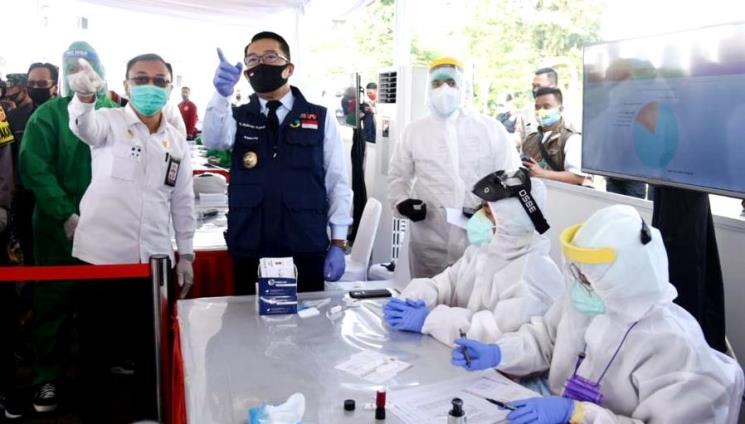 Penularan Tinggi, Lima Daerah Jabar Masuk Zona Merah