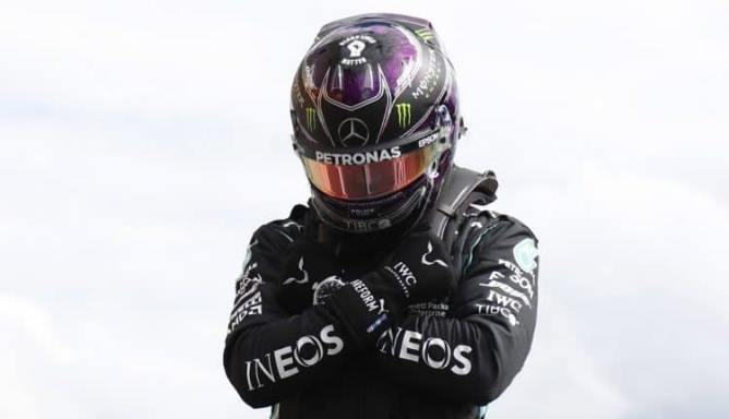 Lima Kali Juara, Lewis Hamilton Mendominasi Podium