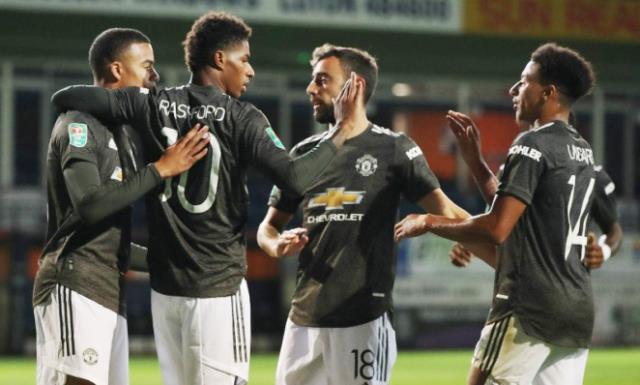 Menang 3-0 atas Luton, Man United Melaju ke Putaran Empat Piala Liga Inggris Menang 3-0 atas Luton, Man United Melaju ke Putaran Empat Piala Liga Inggris