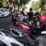 Lahan parkir yang dikelola oleh Dishub Kota Cimahi