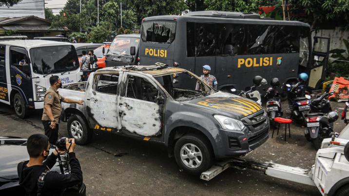 Gelar Patroli Gabungan Pasca Penyerangan Markas Polsek Ciracas