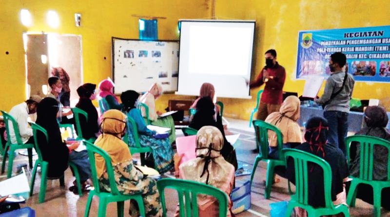 Puluhan Mantan TKI Cianjur Dilatih Wirausaha
