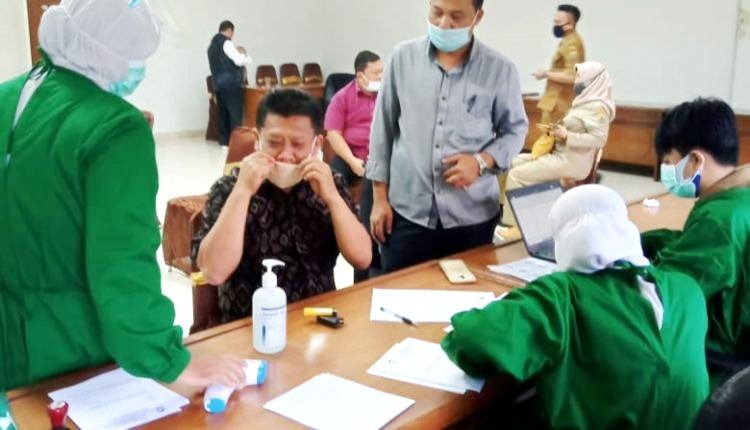 Puluhan Anggota DPRD Cianjur Jalani Rapid Test, Ini Hasilnya!
