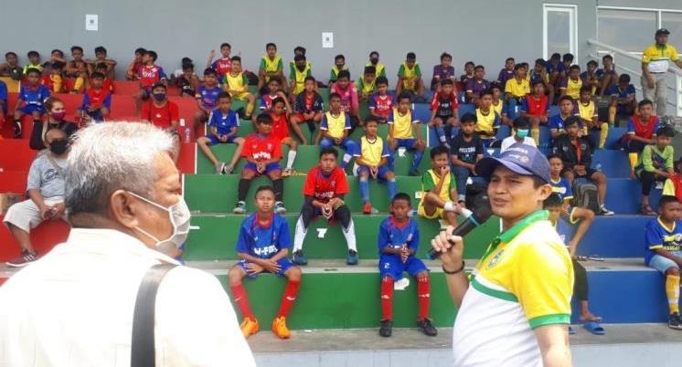 Askab PSSI Kabupaten Bandung Gelar Seleksi U-13 dan U-15 Lebih Dini, Gun Gun Optimistis Raih Prestasi