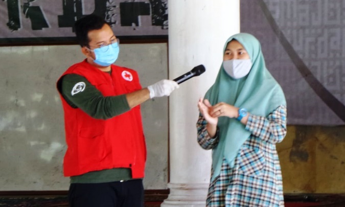 Minimalisir Penyebaran Covid-19, Tim Veloz BIN Kunjungi Ponpes