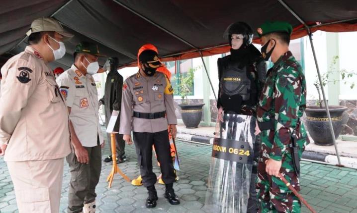 Antisipasi Kerawanan Saat Pilkada, Kodim 0624 Siapkan Ratusan Personel Antisipasi Kerawanan Saat Pilkada, Kodim 0624 Siapkan Ratusan Personel