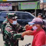 Peringati Hari Sumpah Pemuda ke-92, Sektor 7 Satgas Citarum Bagikan 5.000 Masker