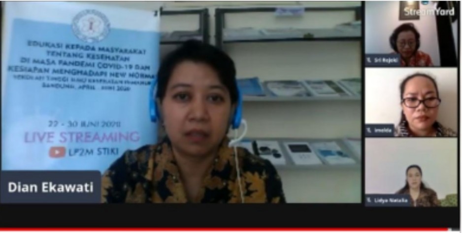 STIKes Immanuel Pokja III Buat Program GERHANA untuk Bantu Antisipasi Korona